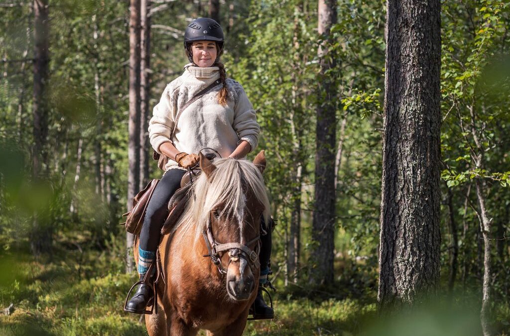 Experience the magic of Lapland on horseback: Accommodation & riding packages
