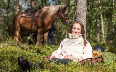Ratsastusvaellus Lapissa: Koe useamman päivän hevosseikkailu Levillä